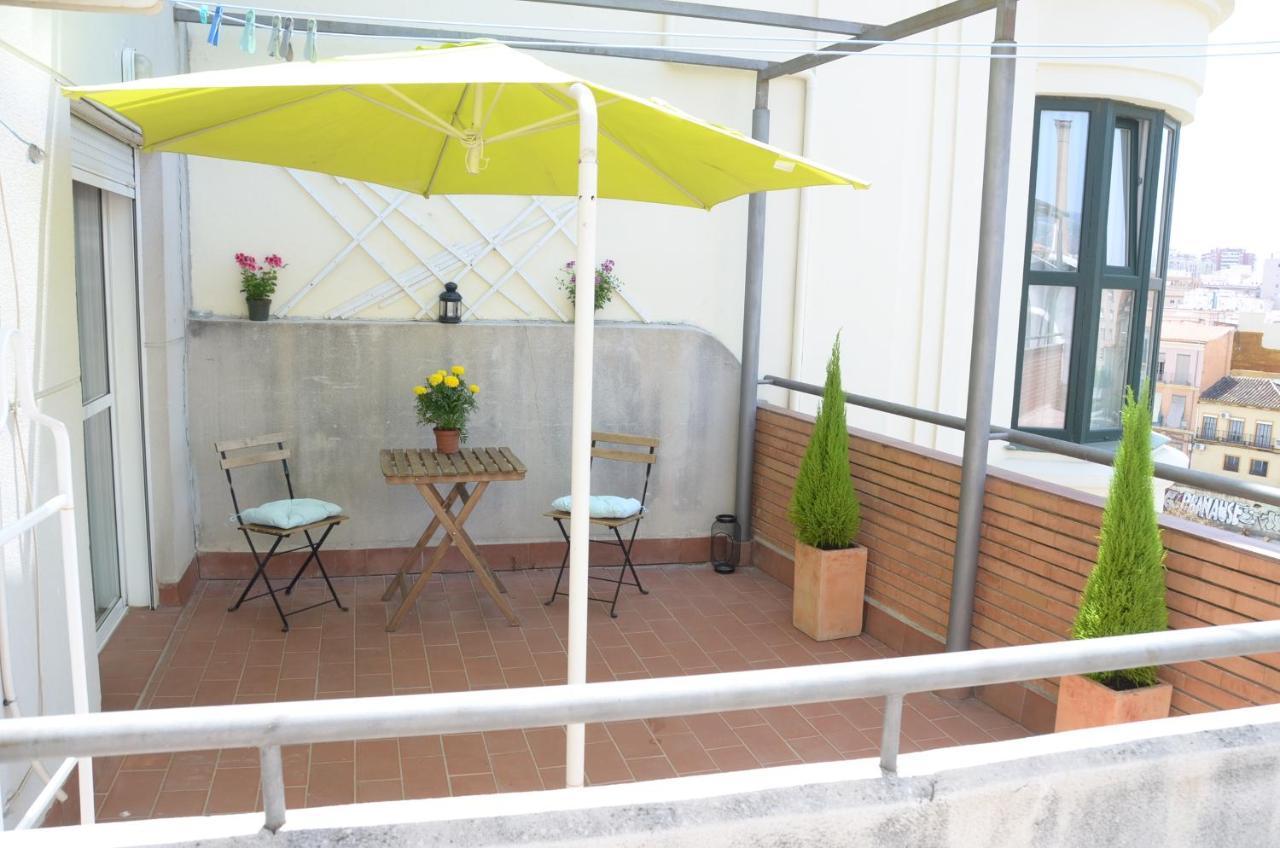 Habitacion Terraza Centro Màlaga Exteriér fotografie